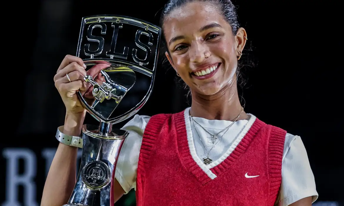 Rayssa Leal Vence Etapa do Rio da Street League Skateboarding - Imagem do artigo original