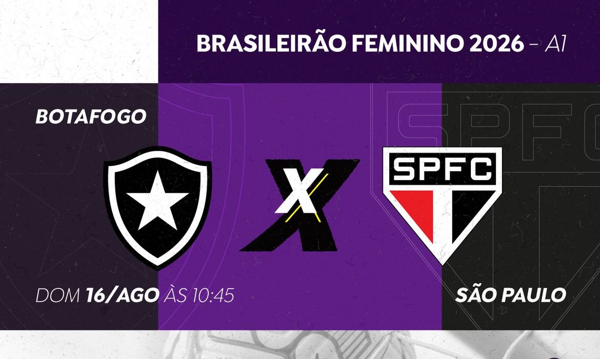 TV Brasil Transmite Botafogo x São Paulo no A1 Feminino - Imagem do artigo original