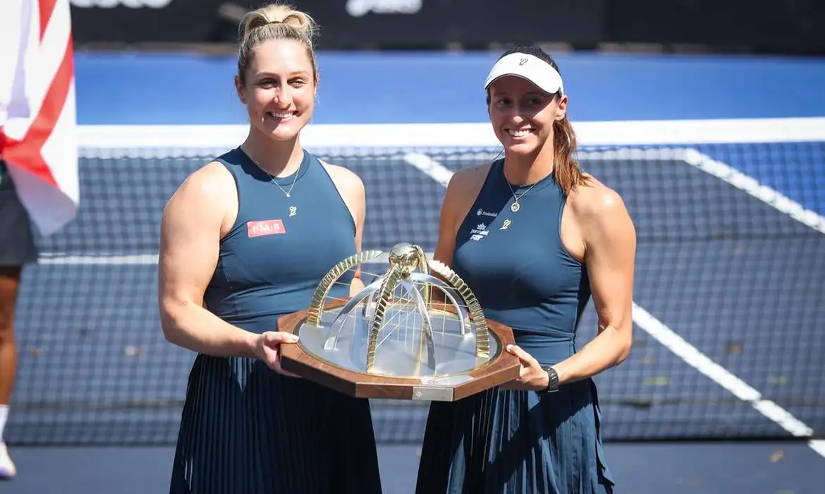 Luisa Stefani é Bicampeã de Duplas no SP Open com Dabrowski - Imagem do artigo original