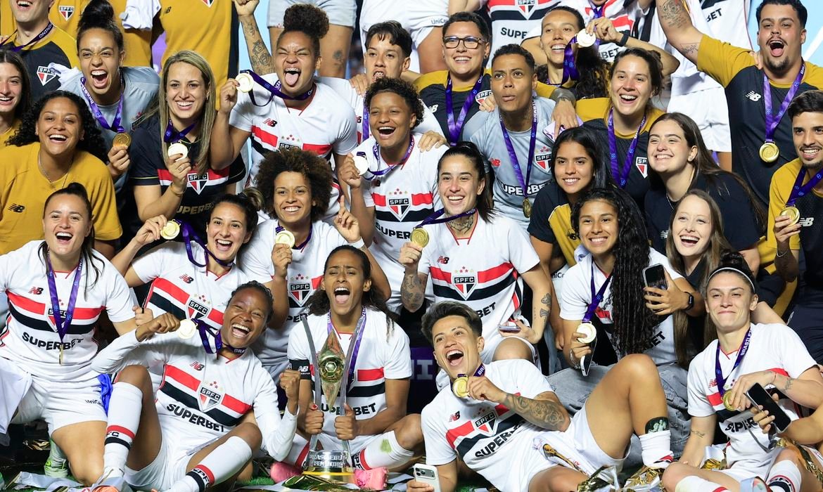 São Paulo conquista inédito título brasileiro feminino - Imagem do artigo original
