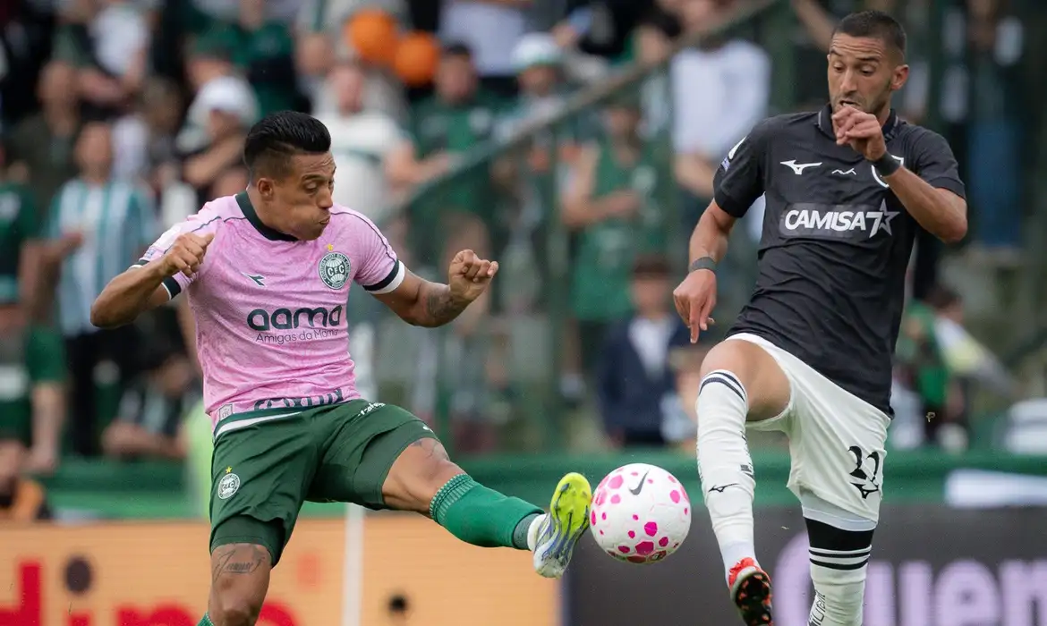 Coritiba e Botafogo empatam no Brasileirão e mantêm jejum - Imagem do artigo original