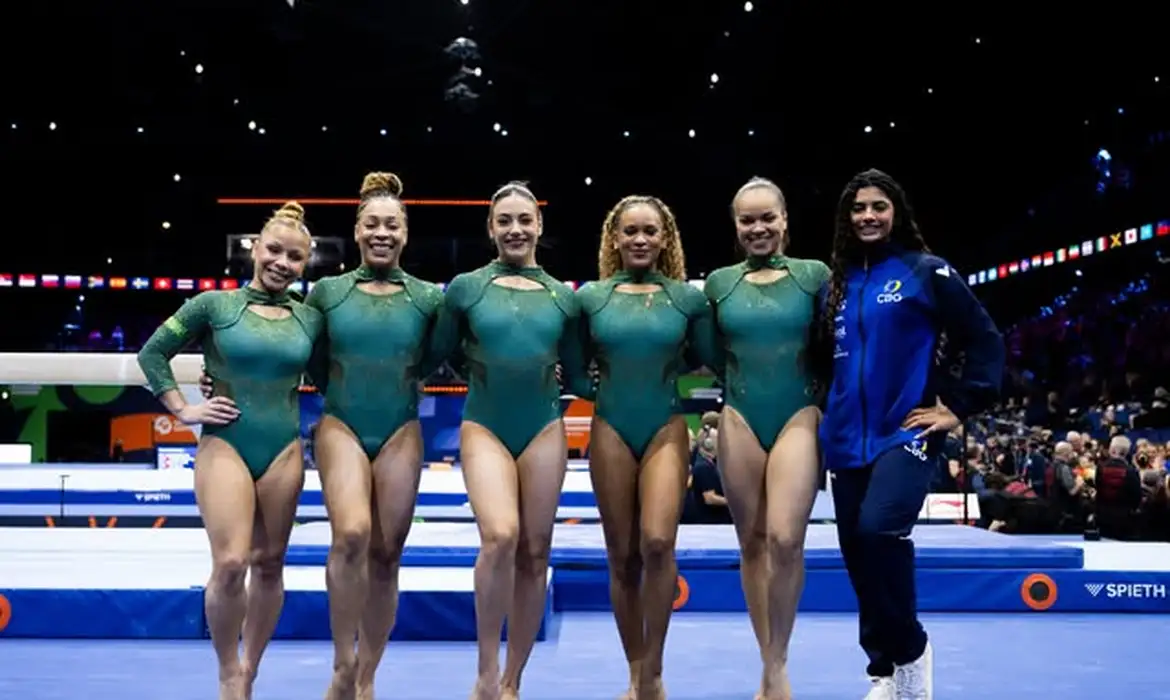 Brasil Alcança 5º Lugar na Final do Mundial de Ginástica Artística - Imagem do artigo original