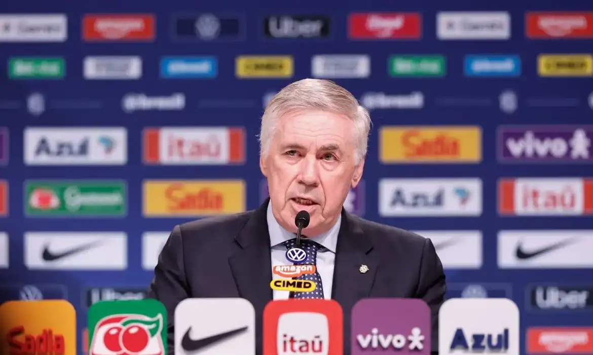 Ancelotti convoca seleção renovada para amistosos finais de 2026 - Imagem do artigo original